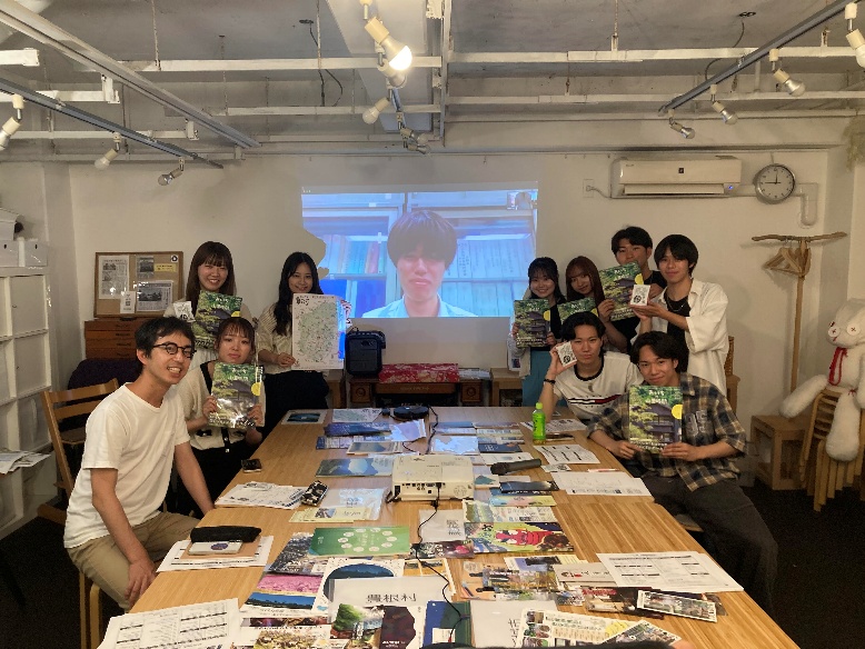 明治大学生があいちの山里を支援